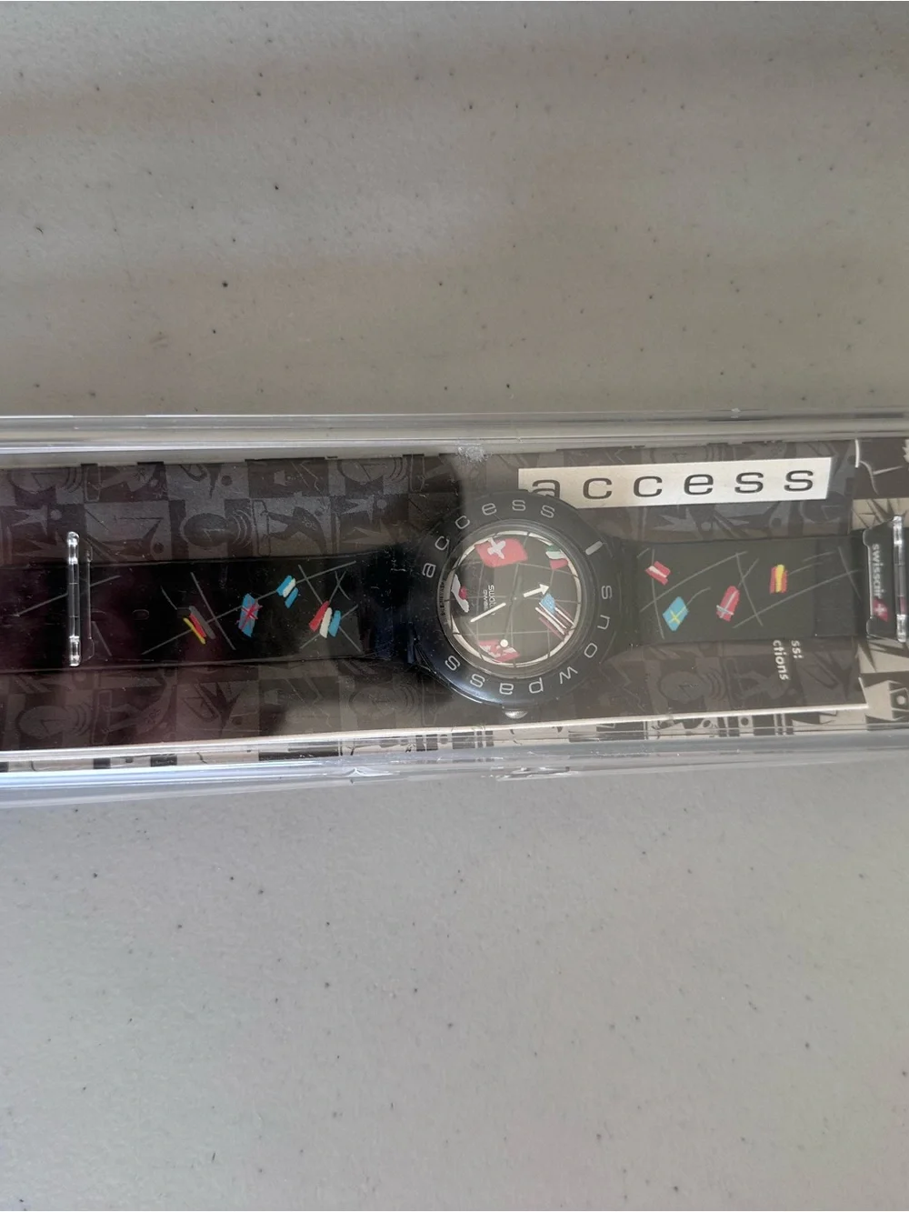 Vintage 1998 Swatch Access 